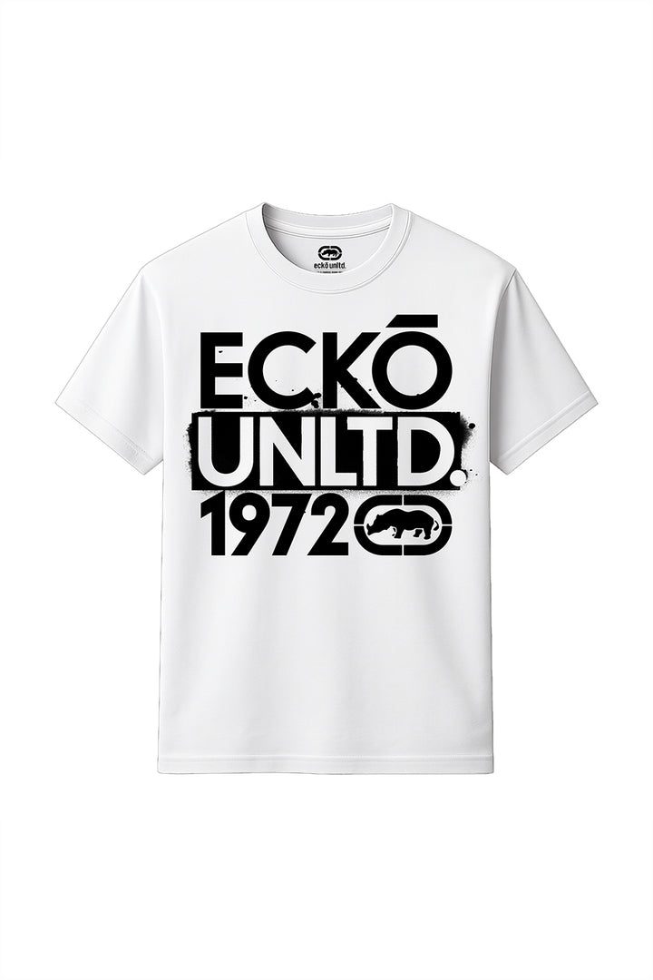 ECKO UNLTD STACKED T-SHIRT White