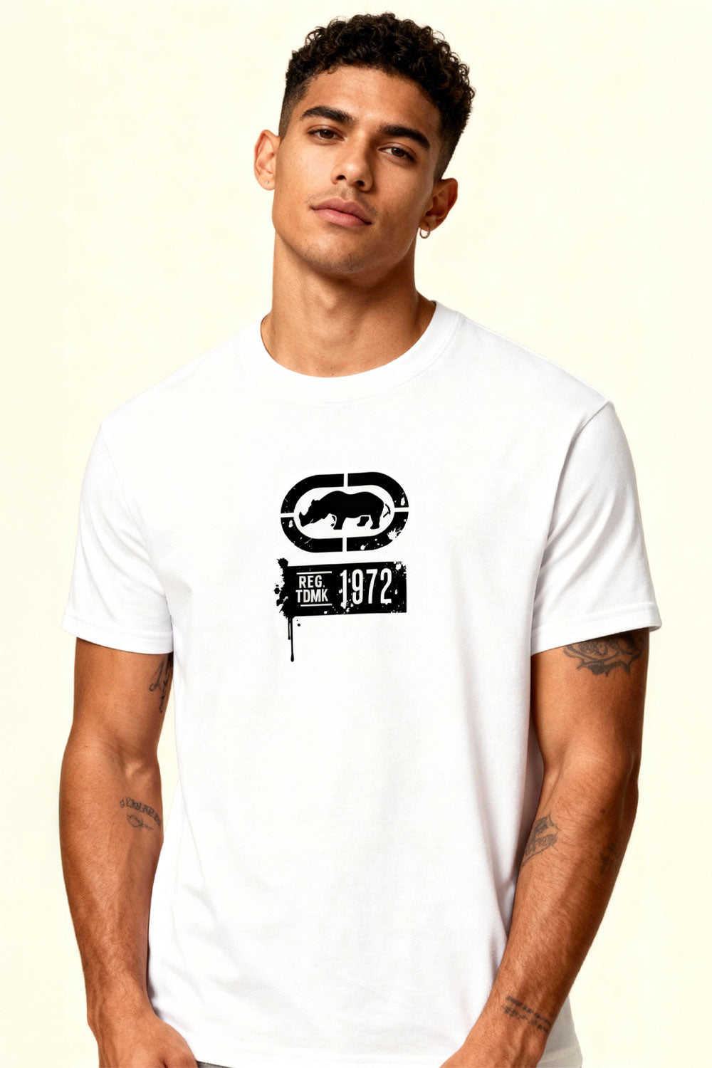 ECKO UNLTD STENCIL T-SHIRT White