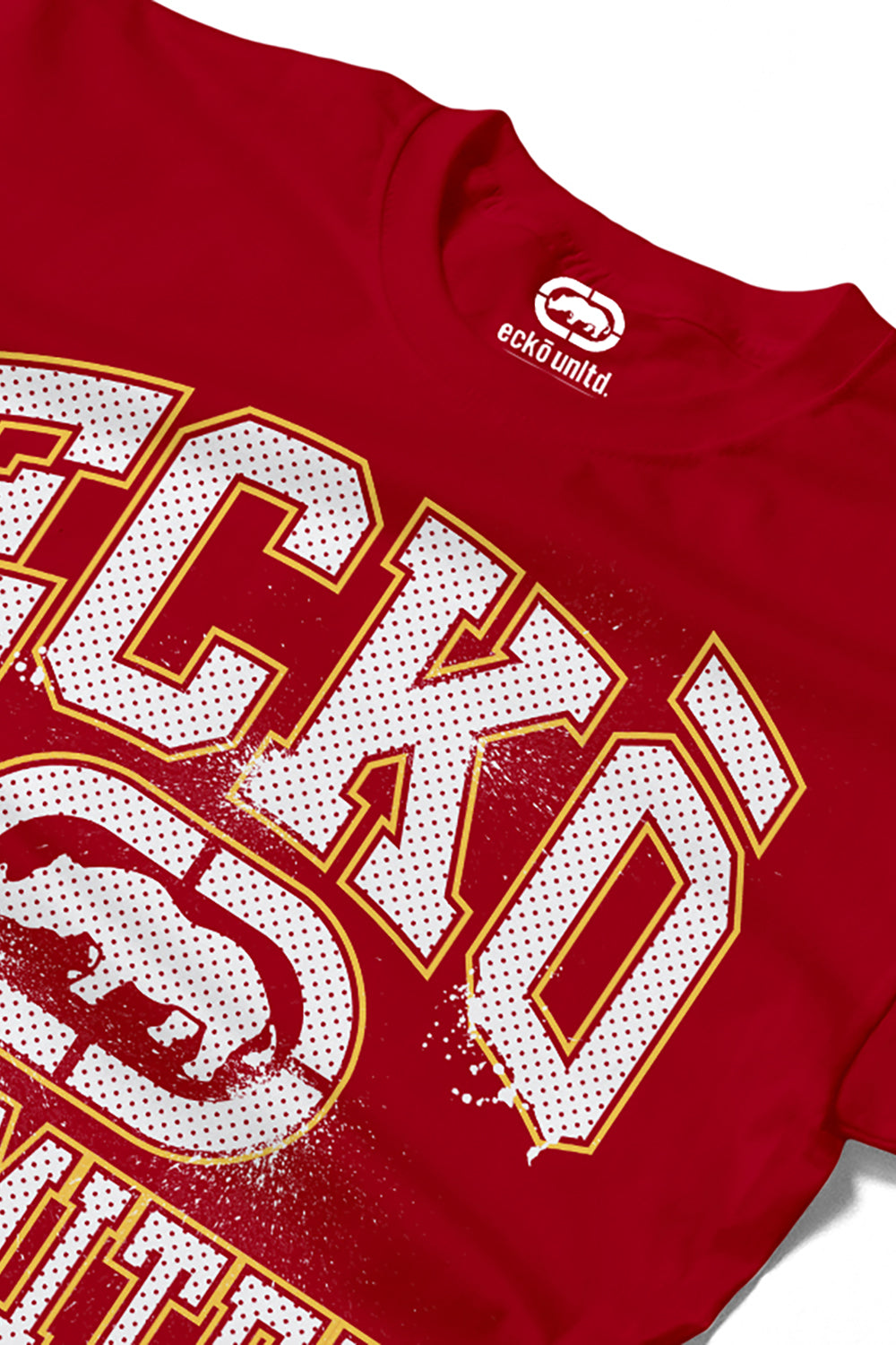 ECKO UNLTD COLLEGE T-SHIRT RED