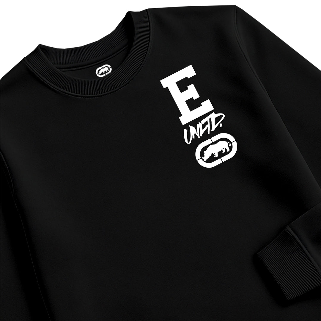ECKO UNLTD SPINAL SWEATSHIRT BLACK