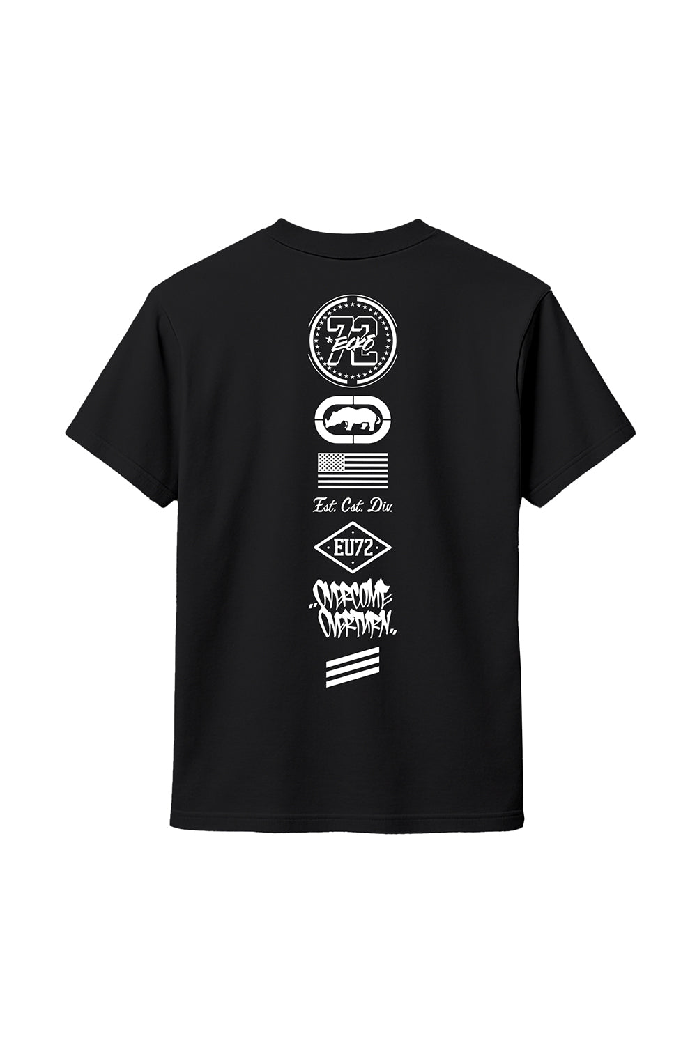 ECKO UNLTD SPINAL T-SHIRT BLACK
