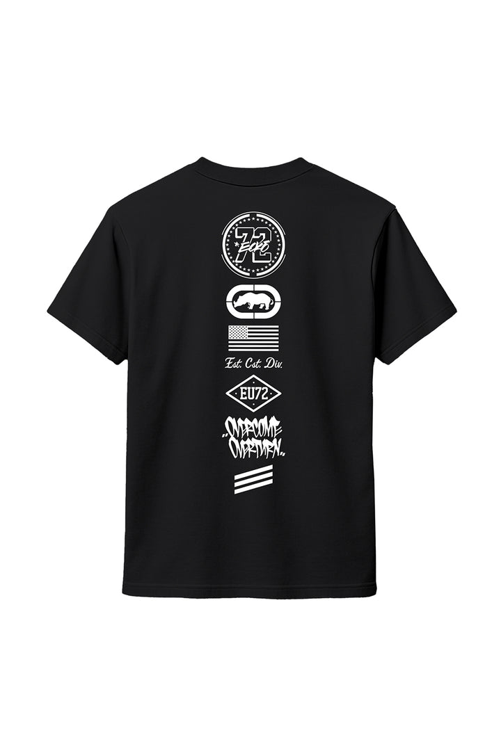 ECKO UNLTD SPINAL T-SHIRT BLACK