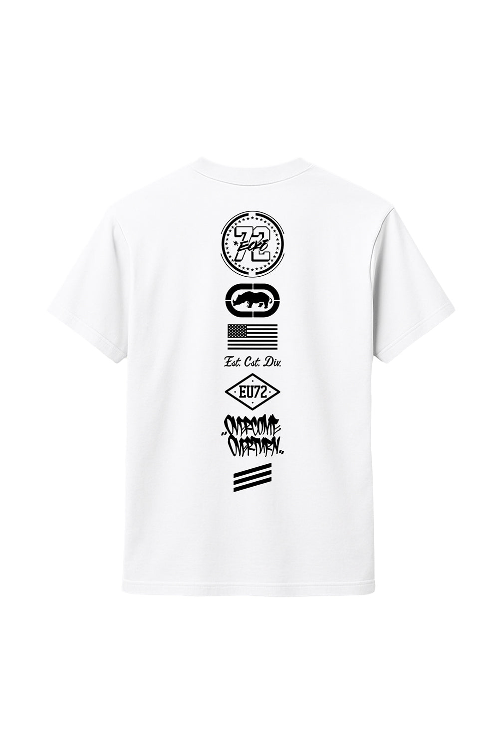 ECKO UNLTD SPINAL T-SHIRT WHITE