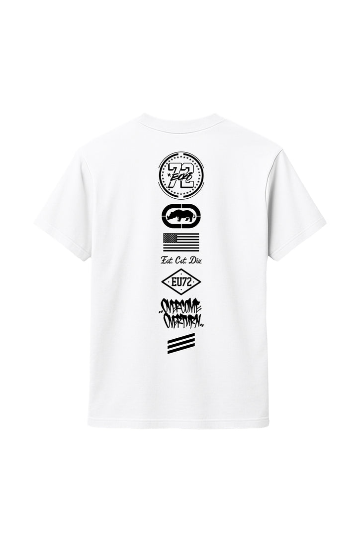 ECKO UNLTD SPINAL T-SHIRT WHITE