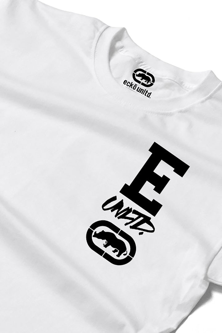 ECKO UNLTD SPINAL T-SHIRT WHITE