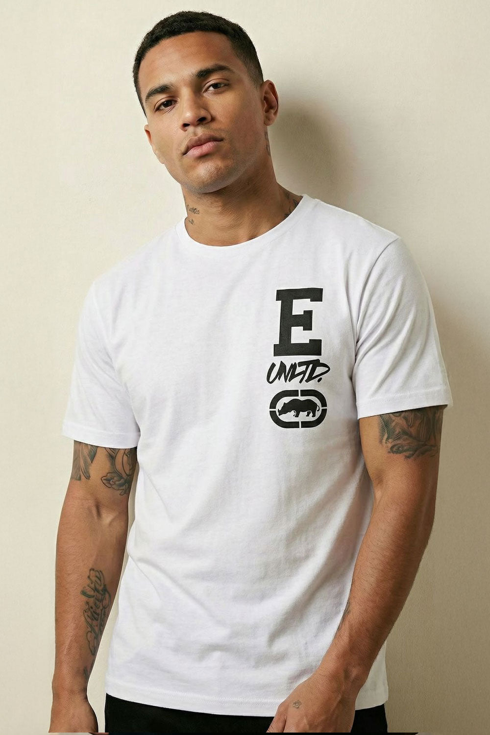 ECKO UNLTD SPINAL T-SHIRT WHITE