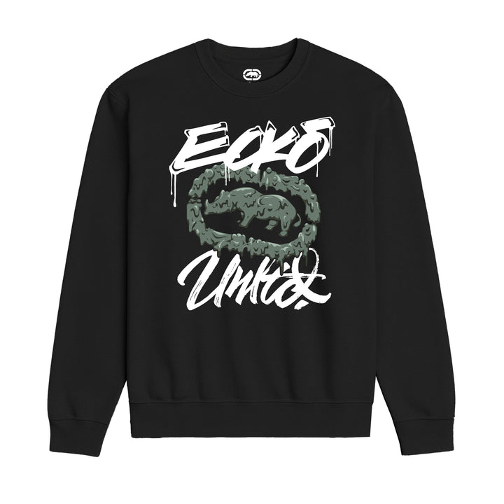 ECKO UNLTD DRIPS SWEATSHIRT BLACK