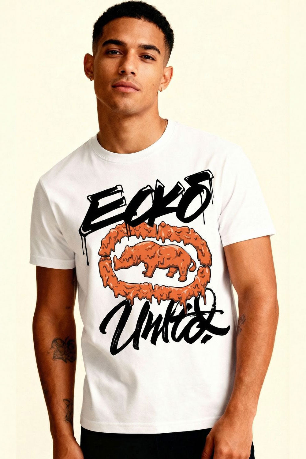 ECKO UNLTD DRIPS T-SHIRT WHITE