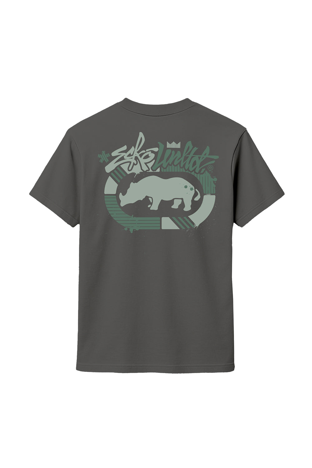 ECKO UNLTD STAMP T-SHIRT CHARCOAL