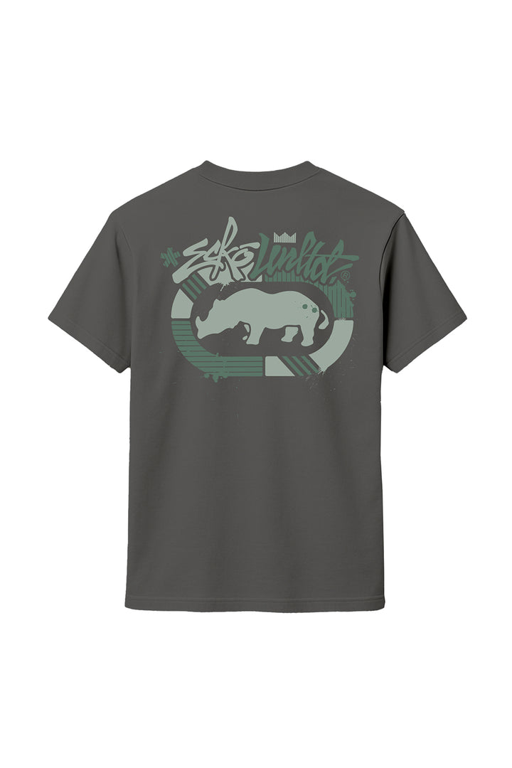 ECKO UNLTD STAMP T-SHIRT CHARCOAL