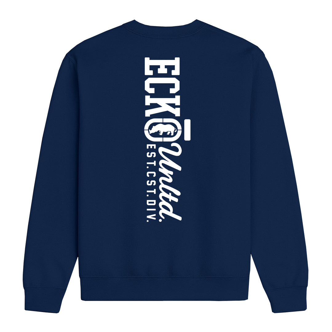 ECKO UNLTD BRANDED SWEATSHIRT NAVY