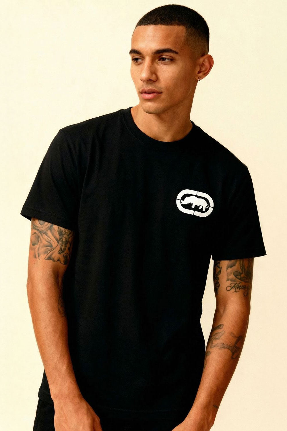 ECKO UNLTD BRANDED T-SHIRT BLACK