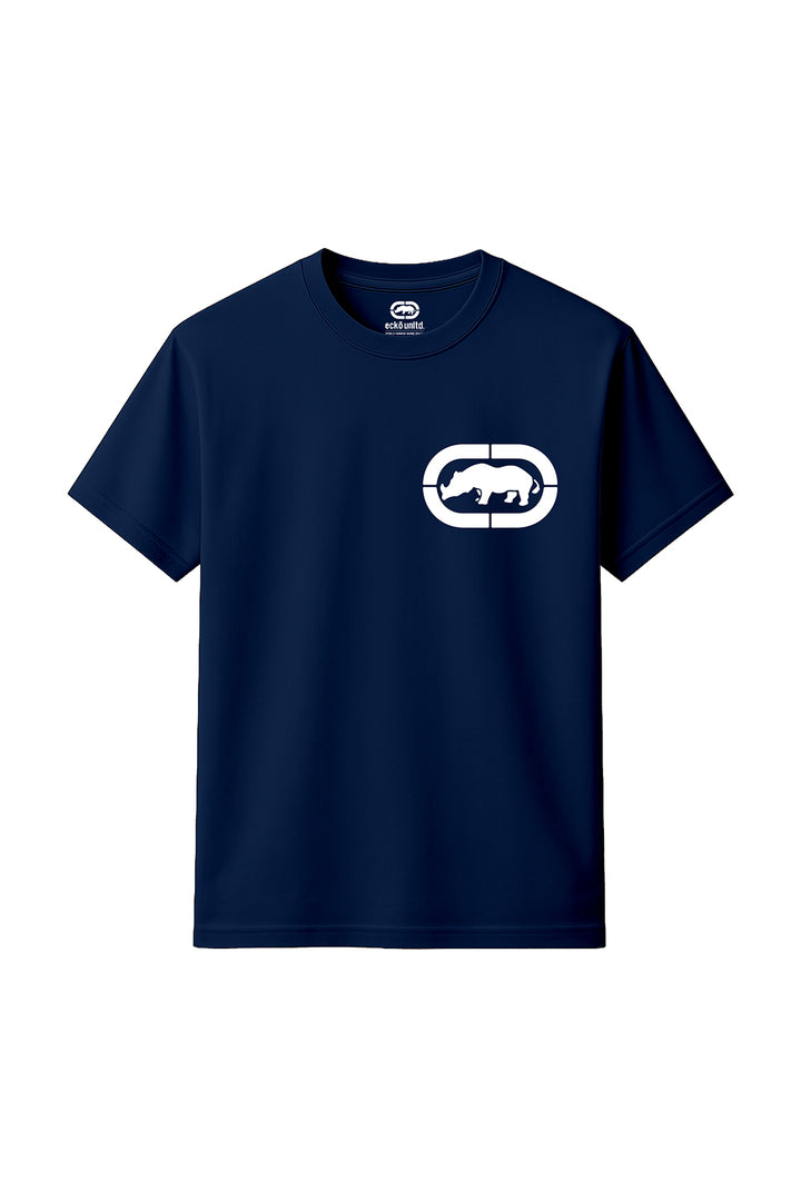 ECKO UNLTD BRANDED T-SHIRT NAVY