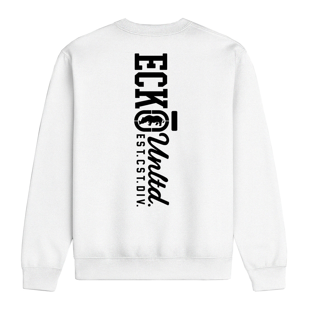 ECKO UNLTD BRANDED SWEATSHIRT WHITE