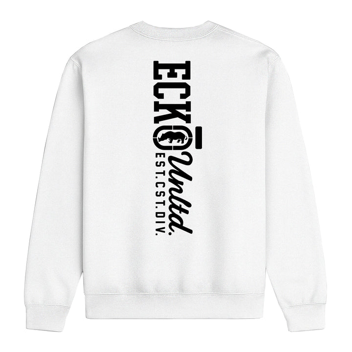 ECKO UNLTD BRANDED SWEATSHIRT WHITE
