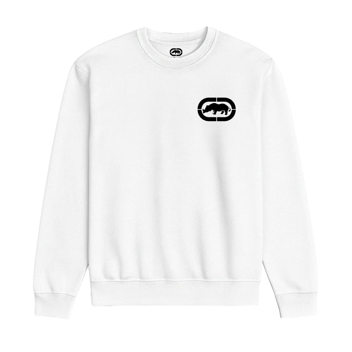ECKO UNLTD BRANDED SWEATSHIRT WHITE