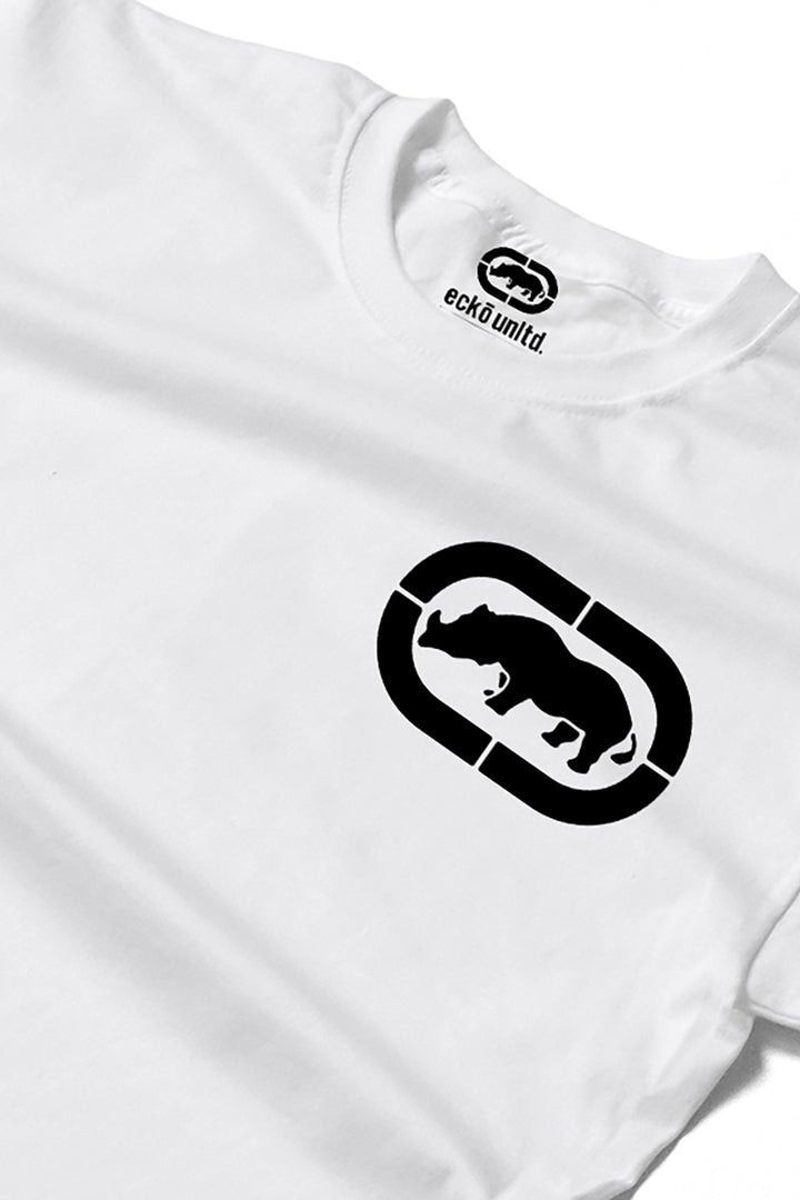 ECKO UNLTD BRANDED T-SHIRT WHITE