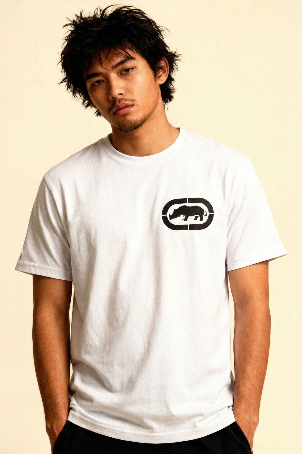 ECKO UNLTD BRANDED T-SHIRT WHITE