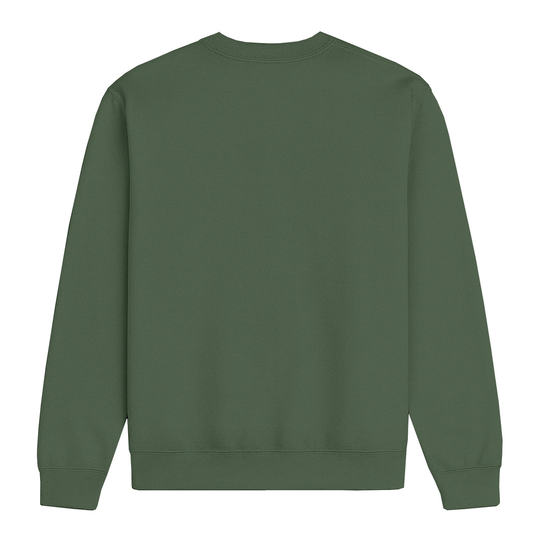 ECKO UNLTD GOTHIC GRAFFITI SWEATSHIRT MILITARY GREEN
