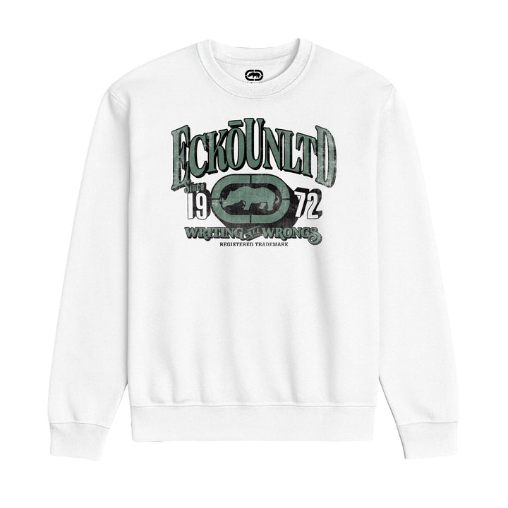 ECKO UNLTD RETRO SWEATSHIRT WHITE
