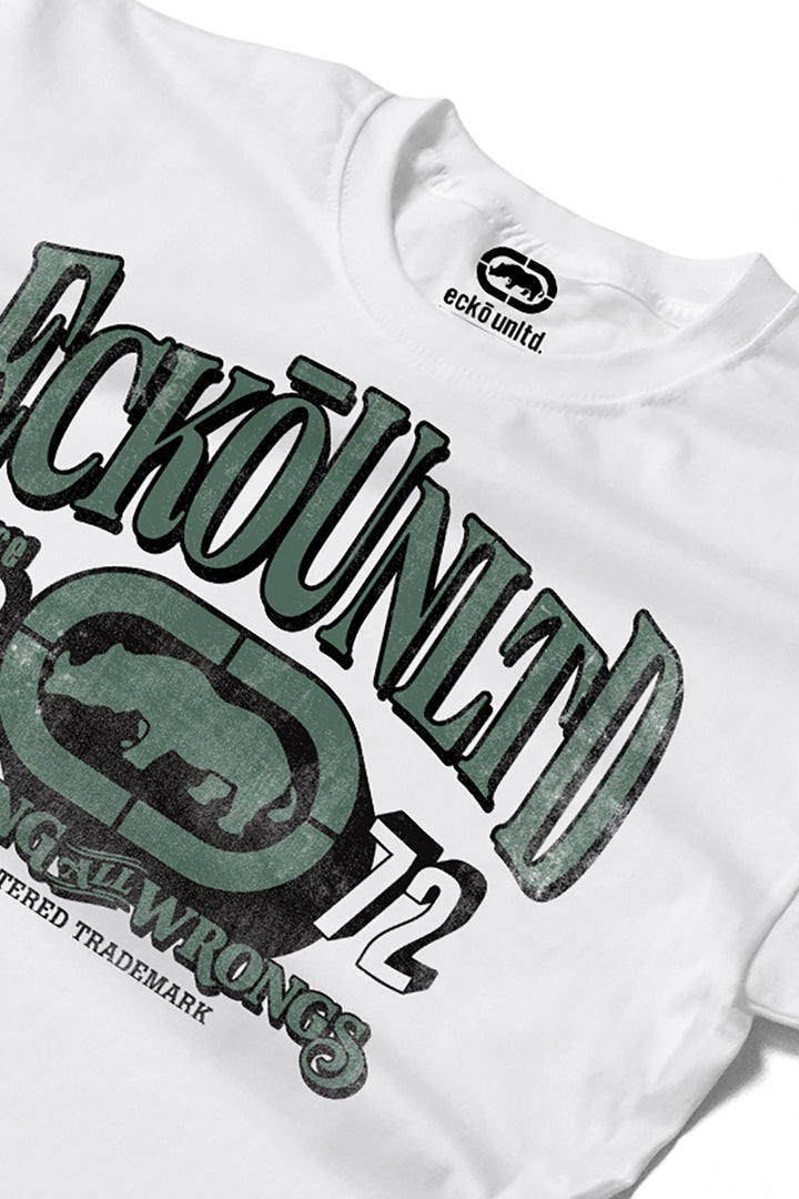ECKO UNLTD RETRO T-SHIRT WHITE