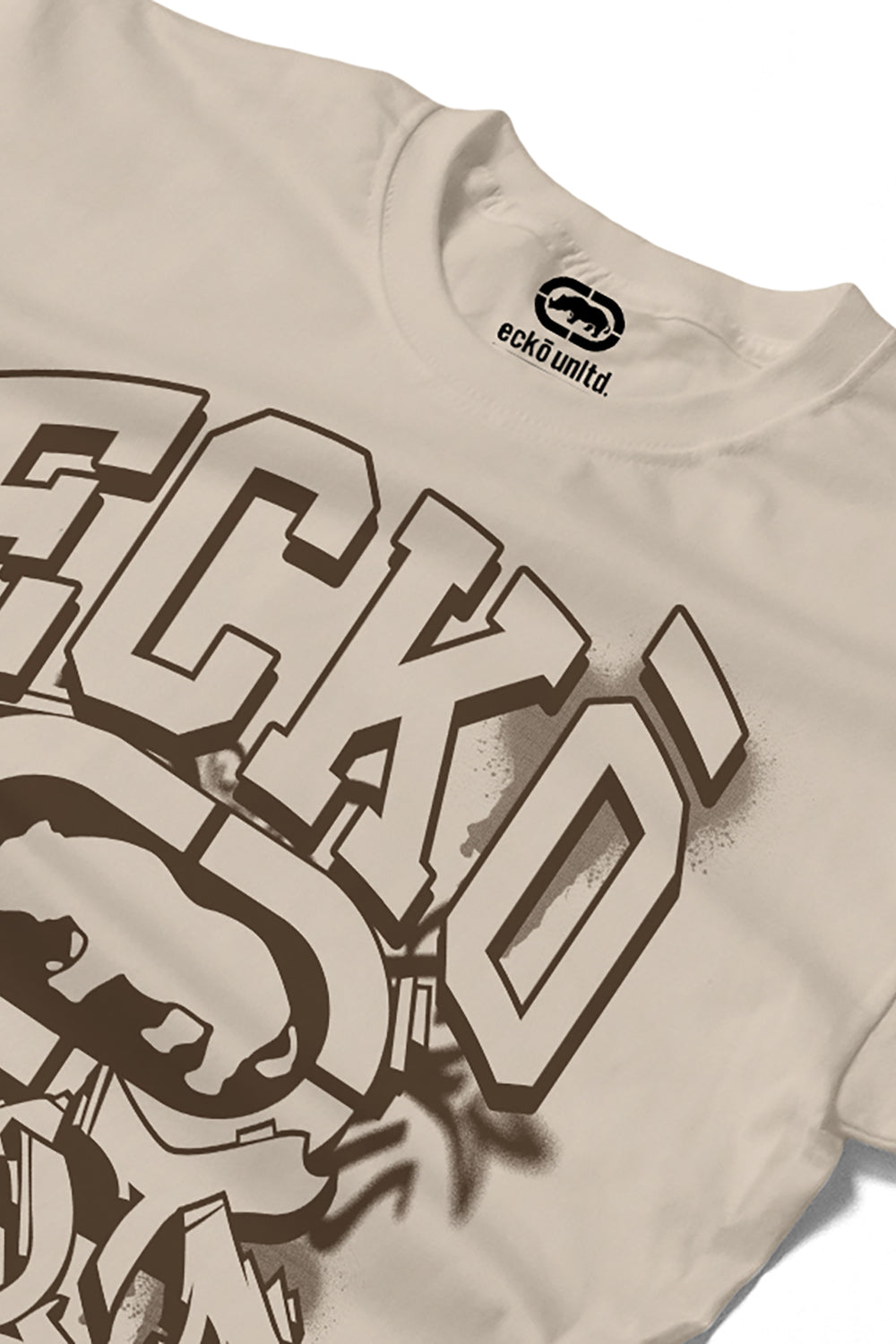 ECKO UNLTD SPRAY T-SHIRT NATURAL