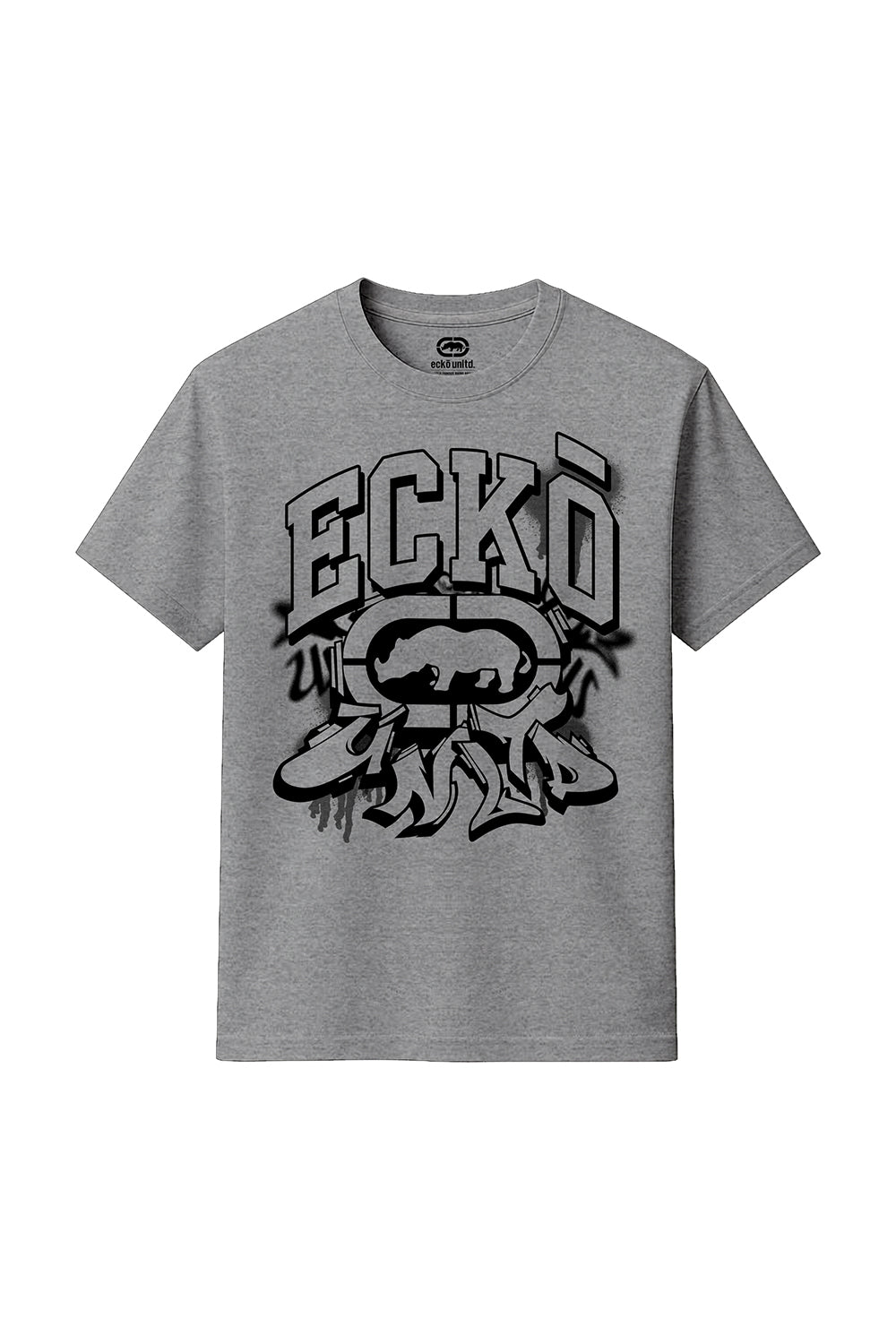 ECKO UNLTD SPRAY T-SHIRT SPORT GREY