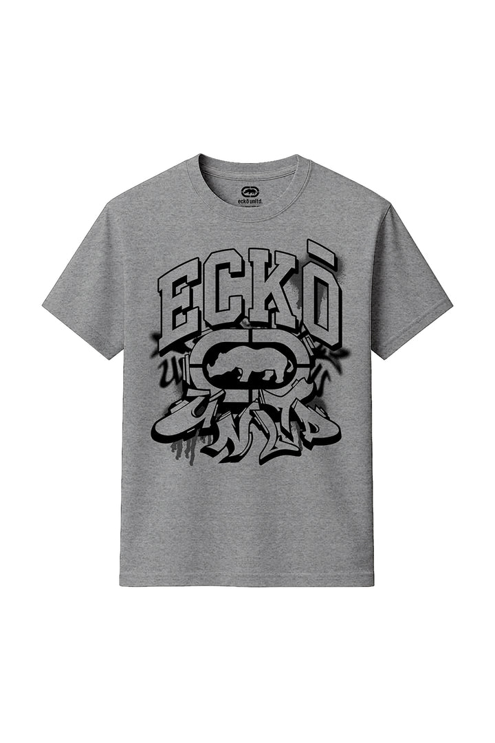 ECKO UNLTD SPRAY T-SHIRT SPORT GREY