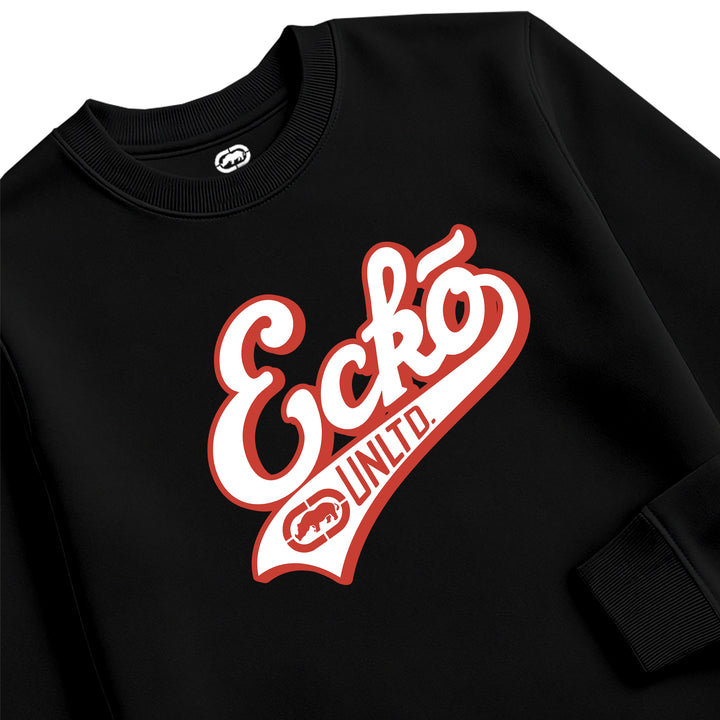 ECKO UNLTD SCRIPT SWEATSHIRT BLACK