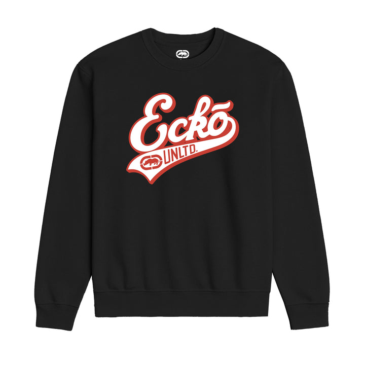 ECKO UNLTD SCRIPT SWEATSHIRT BLACK