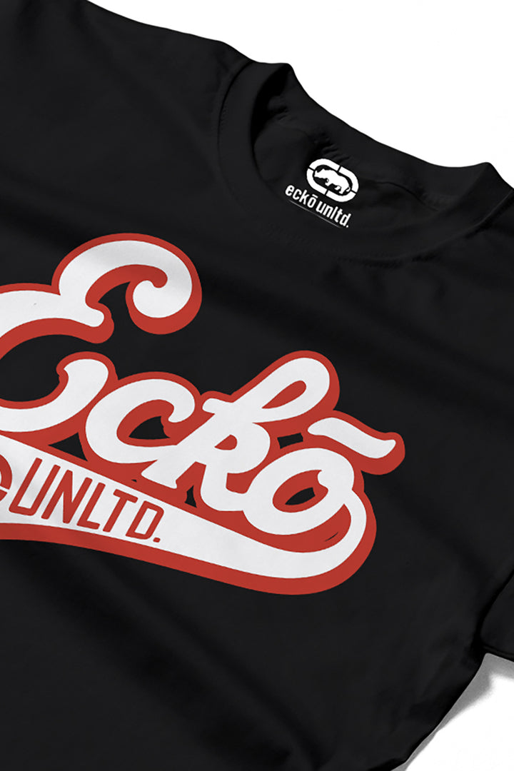 ECKO UNLTD SCRIPT T-SHIRT BLACK