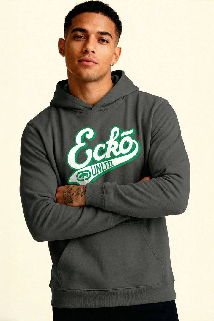 ECKO UNLTD SCRIPT HOODIE Charcoal