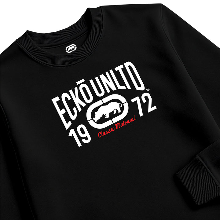 ECKO UNLTD MATERIAL SWEATSHIRT BLACK
