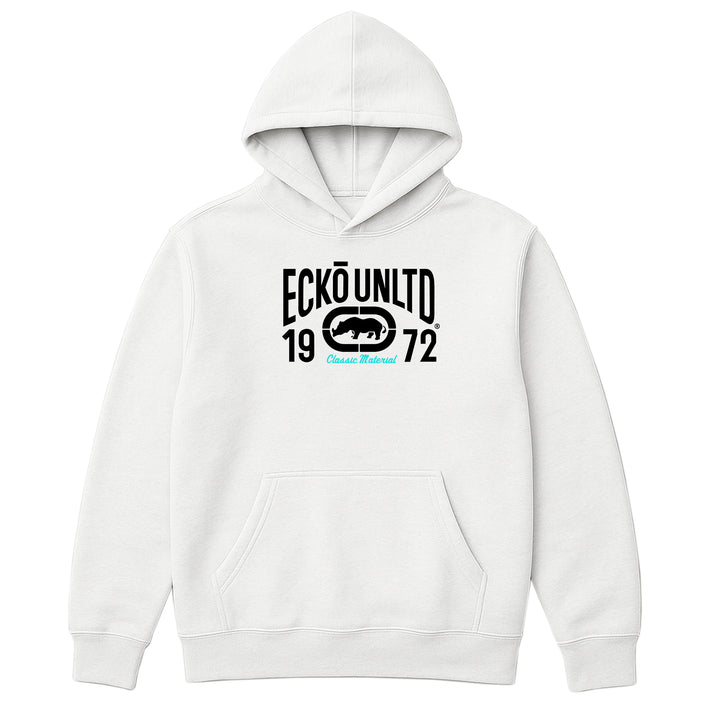 ECKO UNLTD CLASSIC MATERIAL HOODIE White