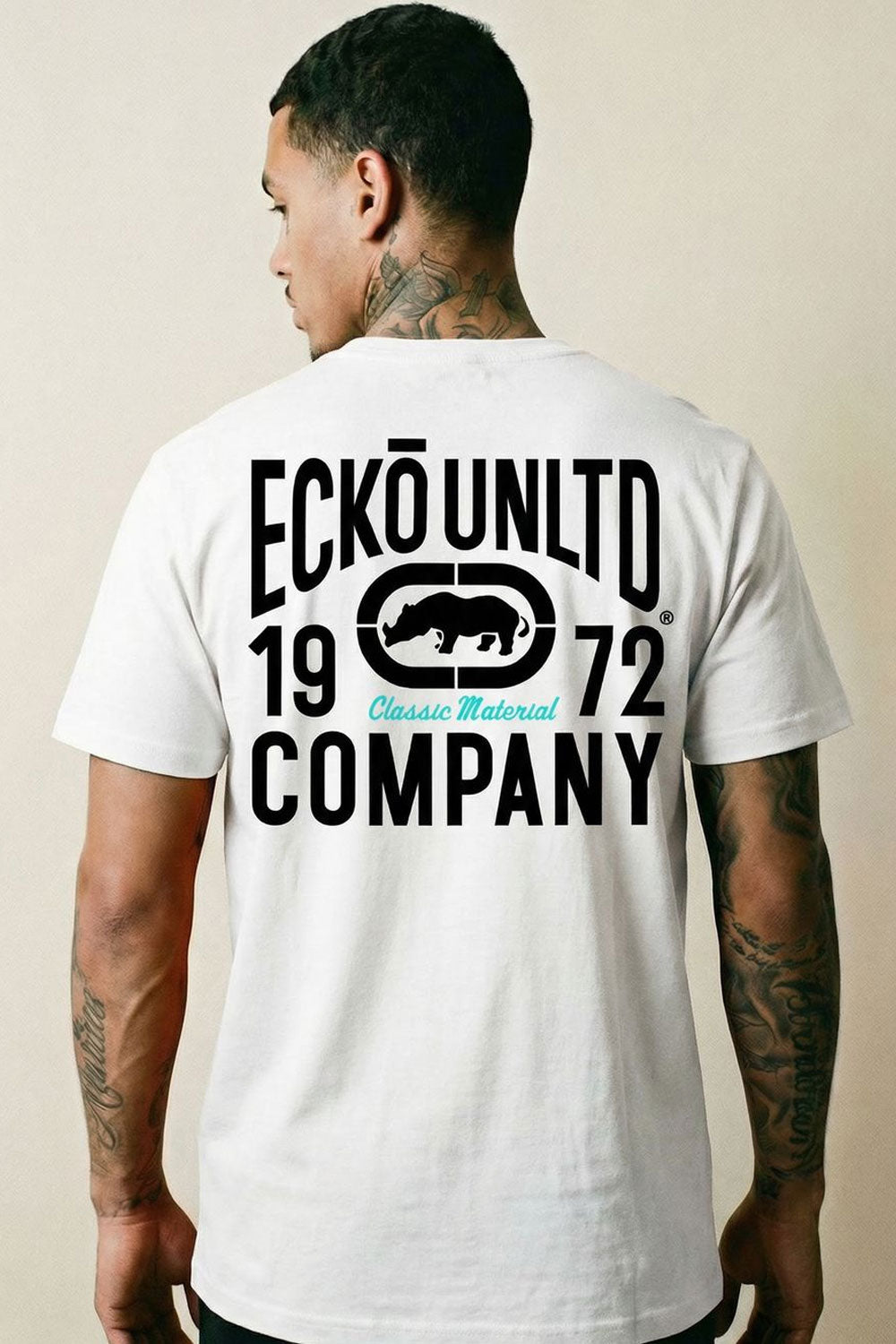 ECKO UNLTD MATERIAL T-SHIRT WHITE