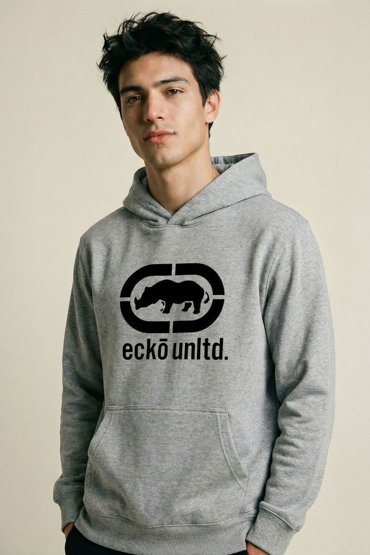 ECKO UNLTD EPIC LOGO HOODIE Heather Grey