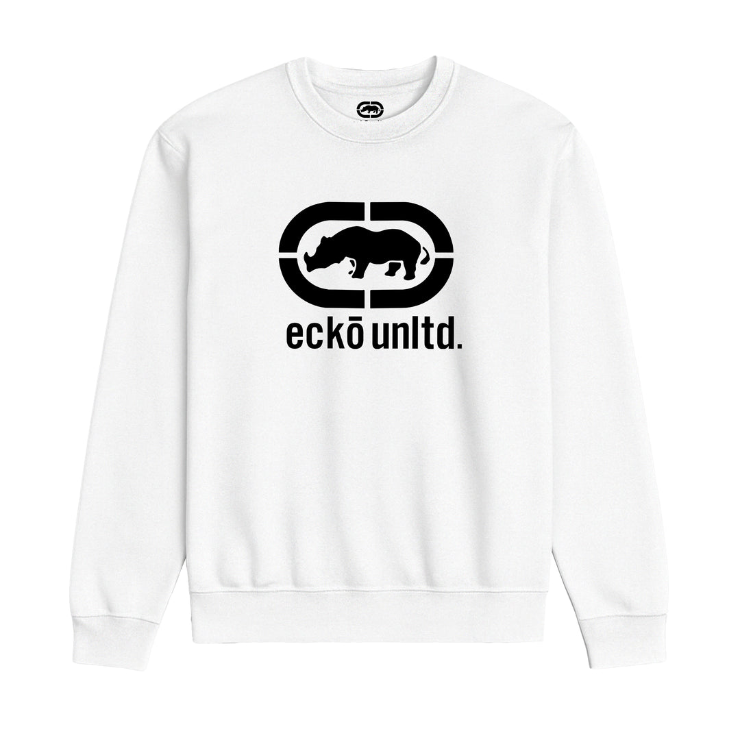 ECKO UNLTD EPIC LOGO SWEATSHIRT WHITE