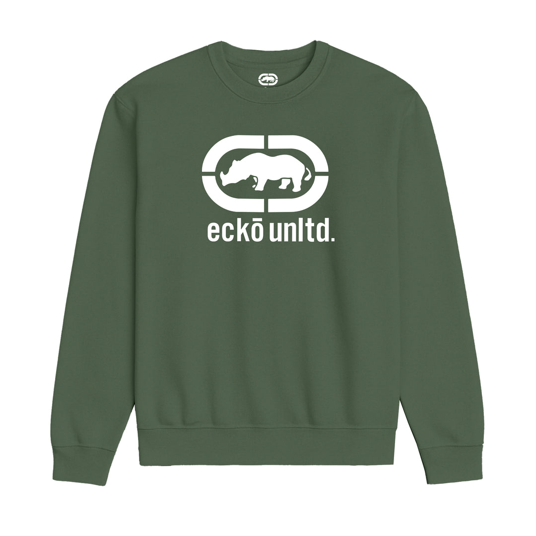 ECKO UNLTD EPIC LOGO SWEATSHIRT MILITARY GREEN