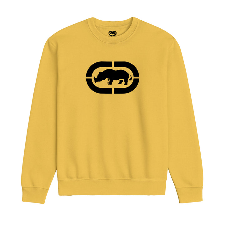 ECKO UNLTD CLEAN LOGO SWEATSHIRT YELLOW