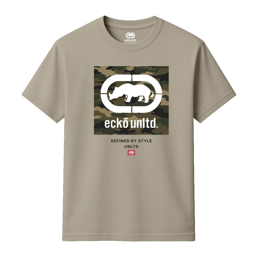 ECKO UNLTD CAMOUFLAGE T-SHIRT SAND