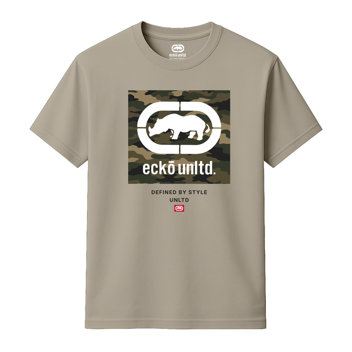 ECKO UNLTD CAMOUFLAGE T-SHIRT SAND
