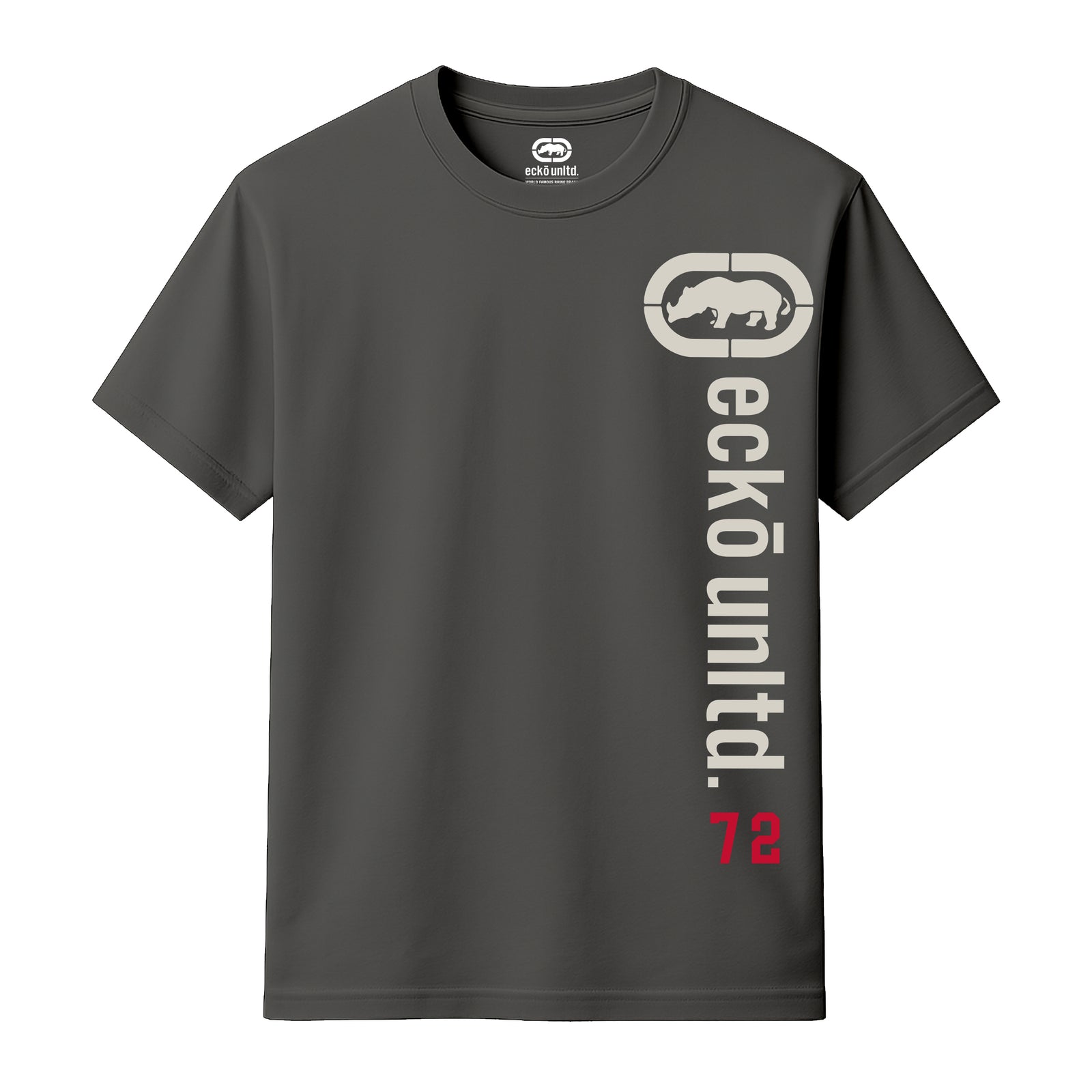 ECKO UNLTD COLUMN T-SHIRT CHARCOAL