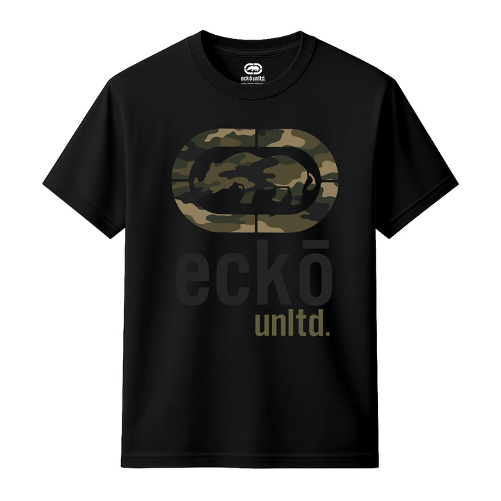 ECKO UNLTD STATEMENT T-SHIRT BLACK