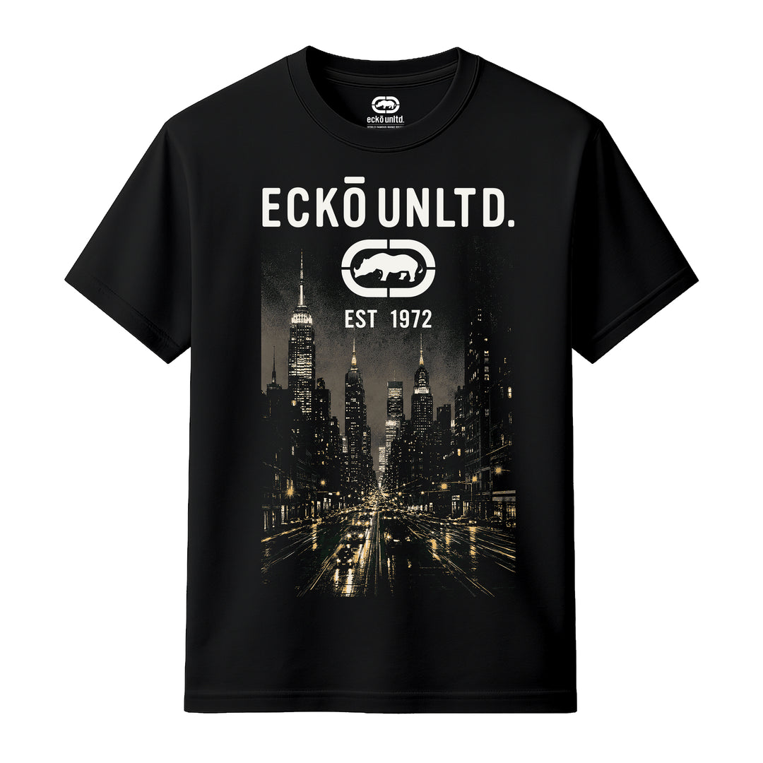 ECKO UNLTD CITYSPACE T-SHIRT BLACK