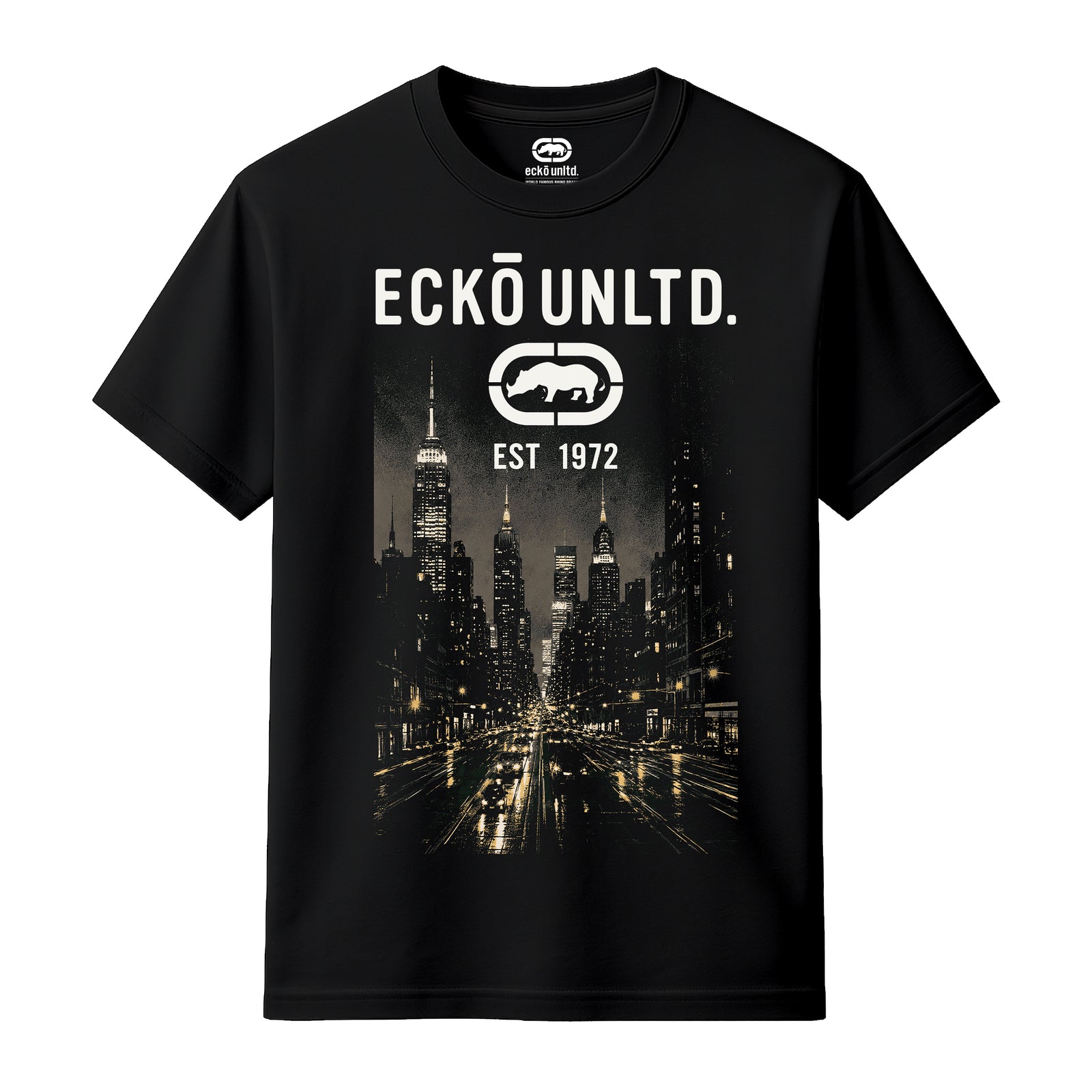 ECKO UNLTD CITYSPACE T-SHIRT BLACK
