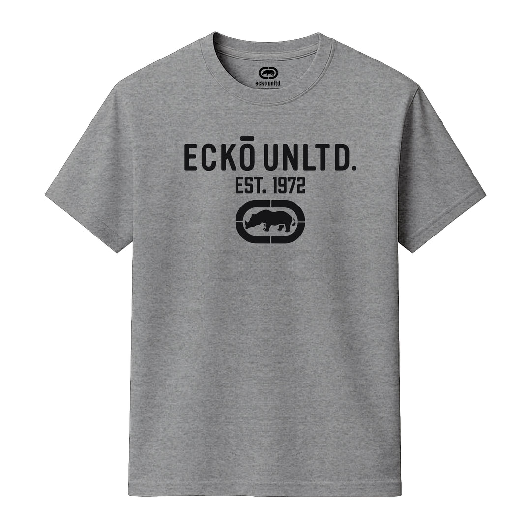 ECKO UNLTD ESTABLISHED T-SHIRT HEATHER GREY