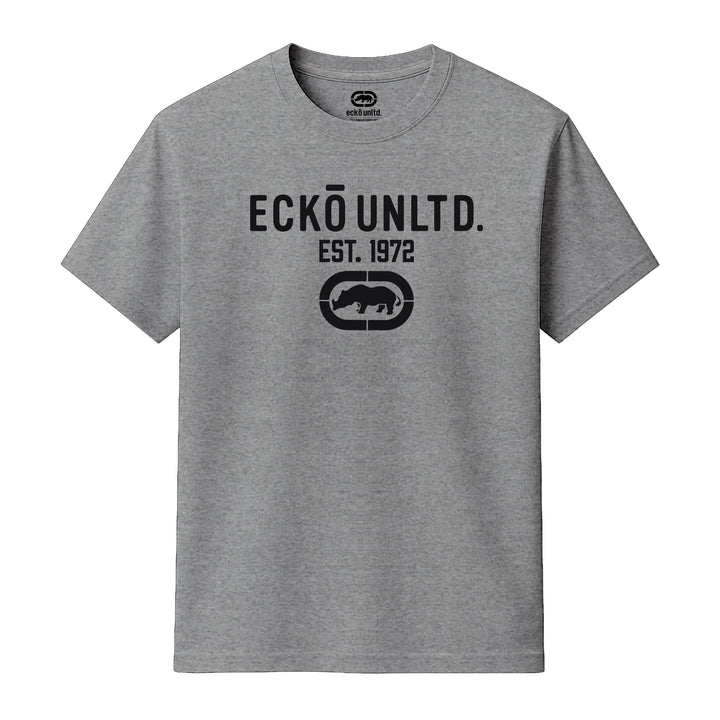 ECKO UNLTD ESTABLISHED T-SHIRT HEATHER GREY