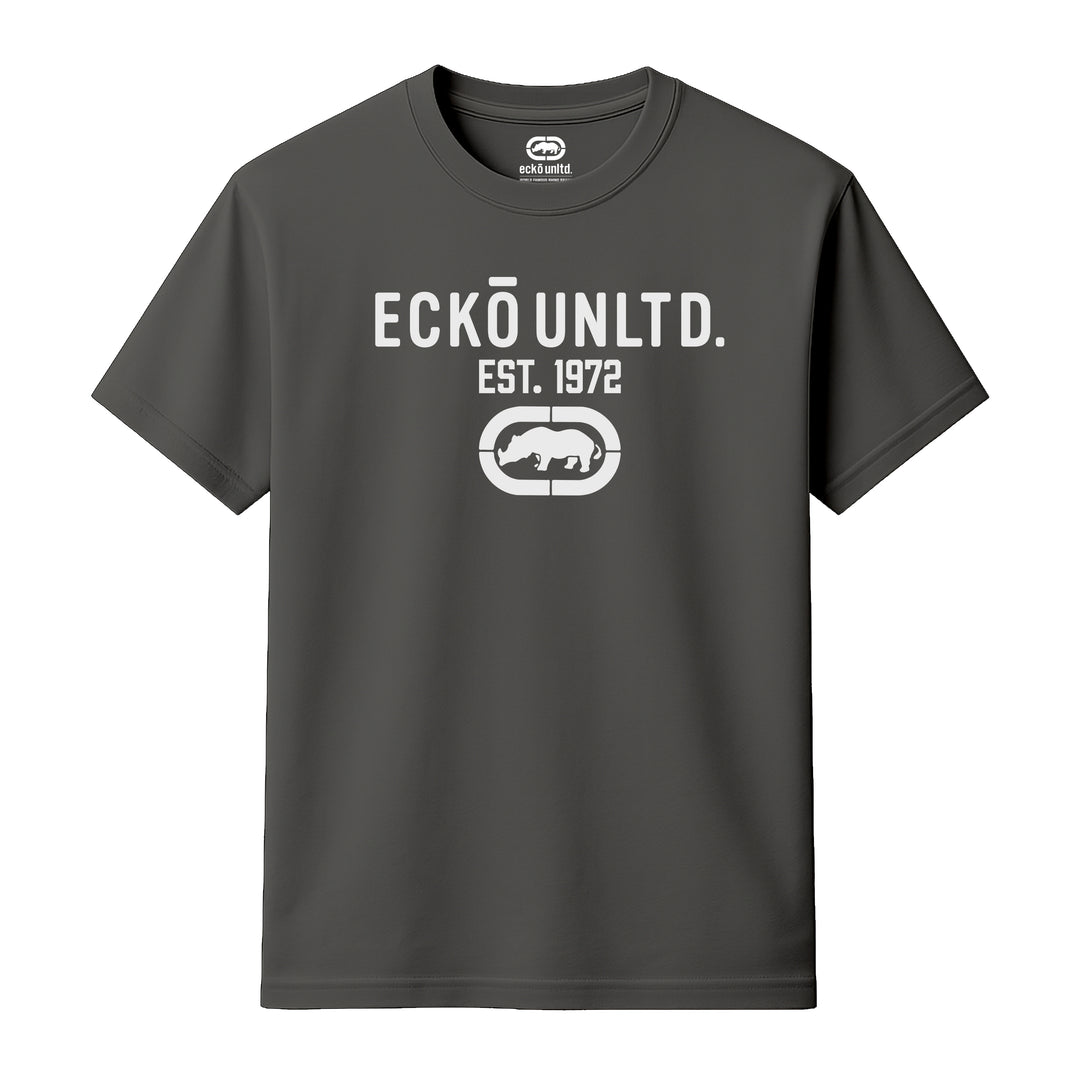 ECKO UNLTD ESTABLISHED T-SHIRT CHARCOAL