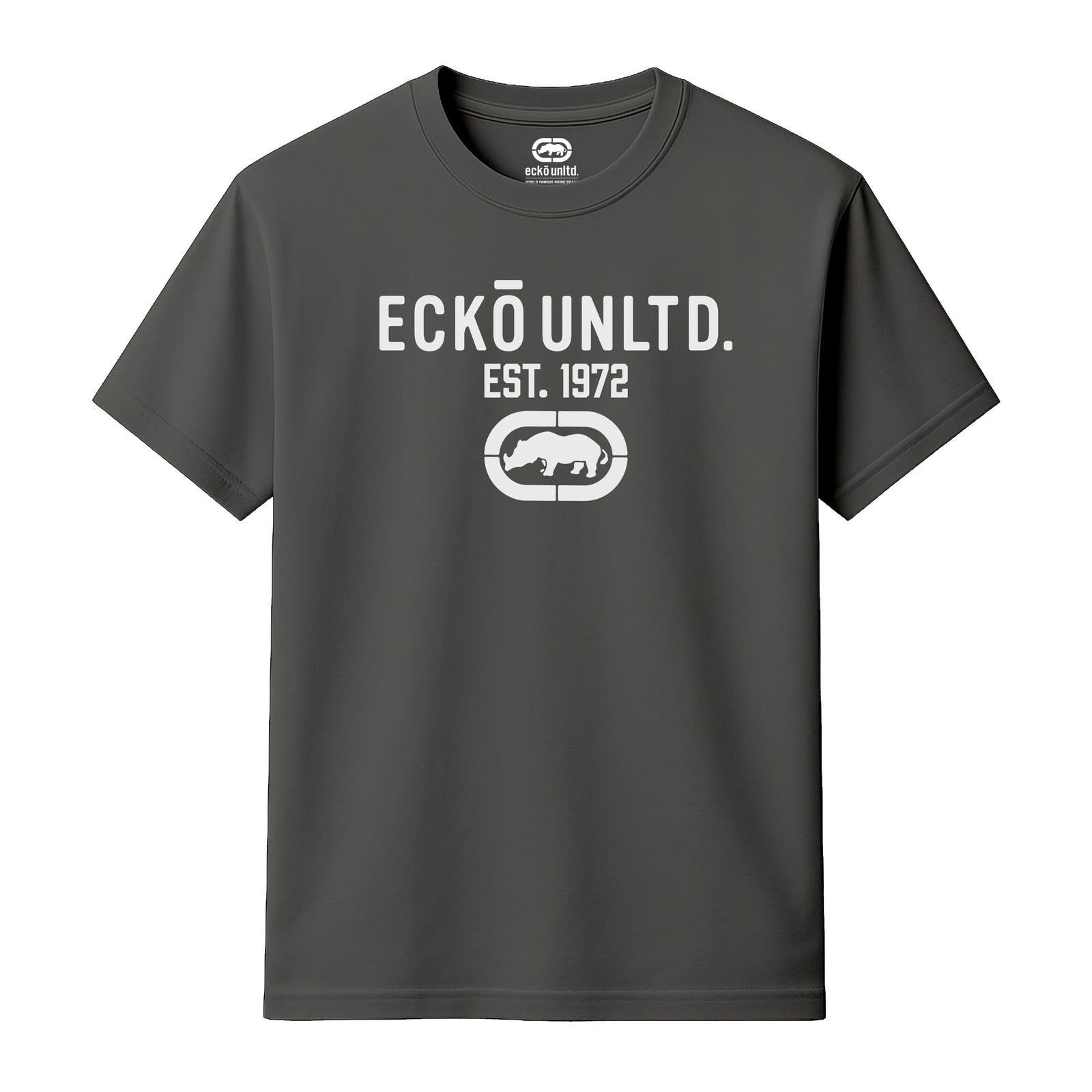 ECKO UNLTD ESTABLISHED T-SHIRT CHARCOAL