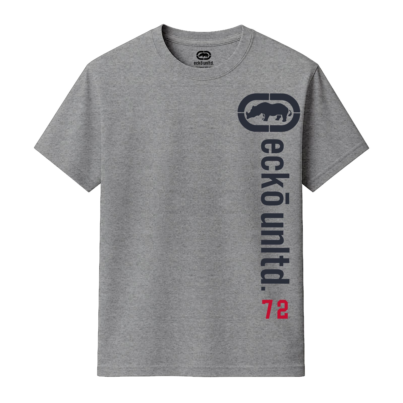 ECKO UNLTD COLUMN T-SHIRT HEATHER GREY